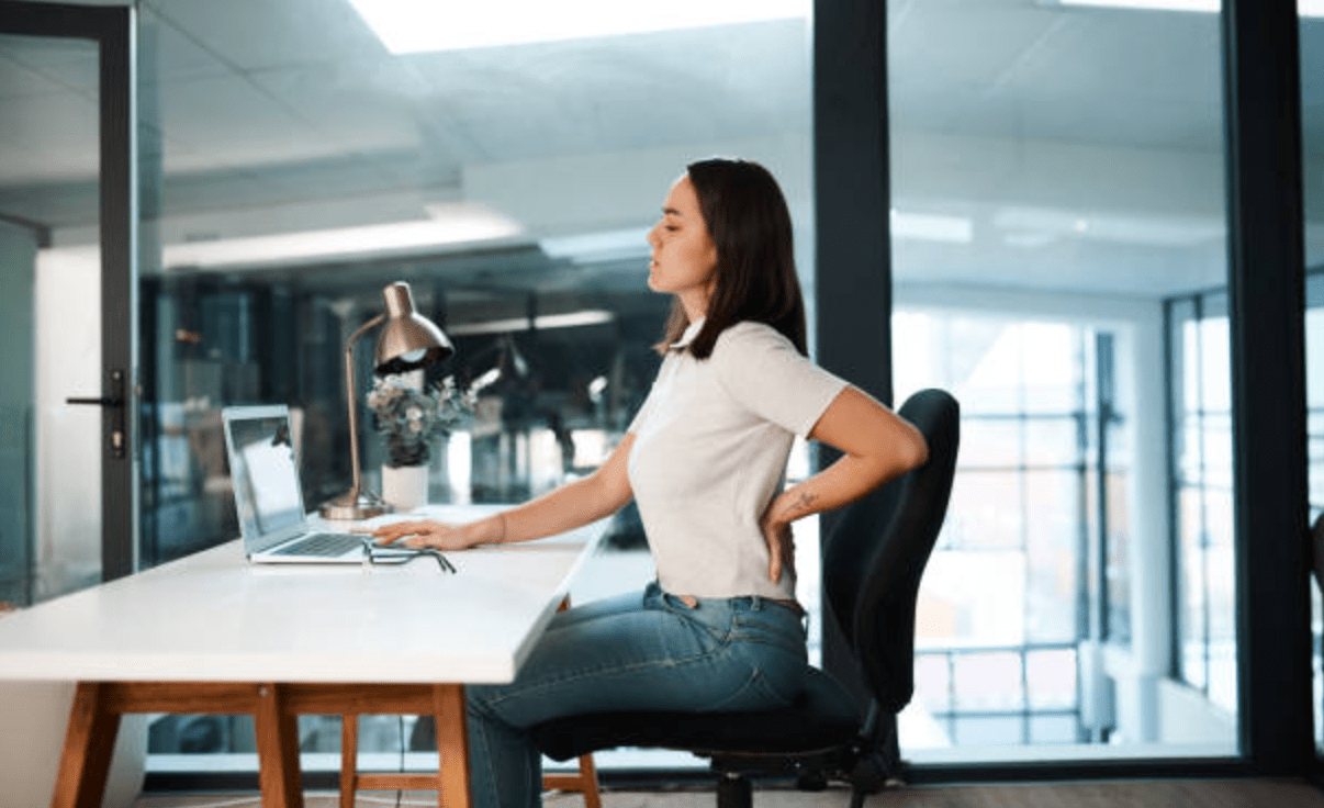 Prolonged sitting can alleviate degenerative disc pain